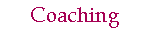 Coaching